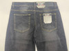 BLU ROCK MEN'S COMFORT STRETCH SLIM FIT FLEX JEANS - SIZE: 38X31 - JET BLACK