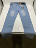 BLU ROCK STRETCH MEN’S DENIM FLEX JEANS - SIZE: MEN 32X31 - LIGHT BLUE New
