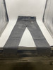 BLU ROCK MEN'S FLEX STRETCH SLIM FIT STRAIGHT JEANS - SIZE: 32X31 - DARK GRAY New