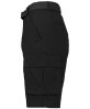 BLU ROCK MEN'S FLEX STRETCH CARGO SHORTS - 38 - BLACK New