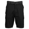 GALAXY BY HARVIC RUGGED TRAIL MEN'S RIPSTOP CARGO SHORTS  BELT - SIZE 36 - BLACK New