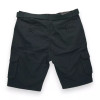 BLU ROCK NEW YORK MENS FLEX STRETCH BELTED CARGO SHORTS - SIZE: MEN 32 - BLACK New
