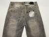 BLU ROCK MEN'S FLEX STRETCH SLIM FIT STRAIGHT JEANS - SIZE: MEN 30X31 - GRAY New