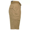 GALAXY BY HARVIC MEN'S RIPSTOP CARGO SHORTS WITH BELT - SIZE: MEN 32 - KHAKI New