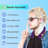KIDEE NECK FAN RECHARGEABLE COOLING AIR VOLUME ULTRA QUIET - PURPLE