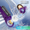 KIDEE NECK FAN RECHARGEABLE COOLING AIR VOLUME ULTRA QUIET - PURPLE