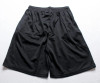 SQUARE METER BASIC SOLID BREATHABLE ATHLETIC SHORTS BLACK - SIZE: MEN L - BLACK New