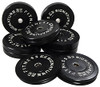 FITVIDS OLYMPIC BUMPER PLATES, 2" WEIGHT FOR STRENGTH TRAINING/WEIGHTLIFTING