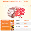 BEYUAM VACUUM SEALER MACHINE 5 IN1 FOOD SEALER VACUUM SEALER, BTAP15 - SILVER