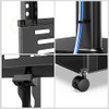 FITUEYES Mobile TV Stand with Wheels for 32-65Inch TV Screens