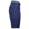 GALAXY BY HARVIC RUGGED TRAIL MEN'S CARGO SHORTS WITH BELT - SIZE: 42 - NAVY New