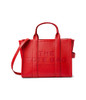 H004L01PF21-617 MARC JACOBS THE LEATHER MEDIUM TOTE BAG - RED WINE New