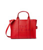 H004L01PF21-617 MARC JACOBS THE LEATHER MEDIUM TOTE BAG - RED WINE New