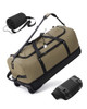 CONTAIL 32” Soft-side 110L Expandable 140L Rolling Duffle Bag w/ 2 Inline Wheels CONTAIL 32” Soft-side 110L Expandable 140L Rolling Duffle Bag w/ 2 Inline Wheels