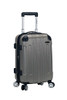 ROCKLAND LONDON HARDSIDE EXPANDABLE WHEELS 20-INCH F1901 - SILVER New