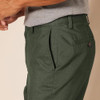 AMAZON ESSENTIALS MEN'S SLIM-FIT 9" CHINO SHORT - SIZE: MEN 34 - DARK OLIVE New