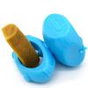 BONIVET DOG CHEW HOLDER BONE HOLDER FOR DOGS HOLDS YAK CHEWS YC-3 - LAKE BLUE