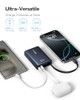 BASEUS POWER BANK PICOGO 10000MAH 45W 3-OUTPUT PORTABLE POWER BANK - BLACK New