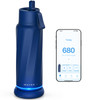 WATERH VITA SMART WATER BOTTLE 18 OZ - MAGNETITE BLUE