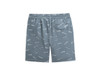 HURLEY DITSY BONE SWIM SHORTS - SIZE: MEN L - GRAY/BLUE New