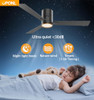 FJ1026A-3X52-B1 OPONL 52 INCH CEILING FAN LIGHT REMOTE CONTROL BLACK
