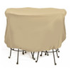 SMART LIVING 2D-PF74005 Bistro Set Cover, 74" x 44", Large, KHAKI New