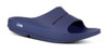 Oofos Oolac Sleek Recovery Sandal Men's Navy Blue Size 9