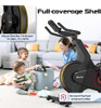 BANCON STATIONARY EXERCISE BIKE MAGNETIC RESISTANCE BICYCLES - BLACK-RED BANCON STATIONARY EXERCISE BIKE MAGNETIC RESISTANCE BICYCLES - BLACK-RED