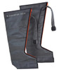 SHARPER IMAGE POWERBOOST BOOTS, AIR COMPRESSION, SIZE M - DARK GRAY