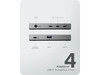 Alogic Thunderbolt 4 BLAZE Hub TB4H3TB