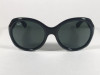 RAY BAN HIGHSTREET ROUND SUNGLASSES BLACK GLOSS NYLON FRAME GREEN 601/71 57MM/19