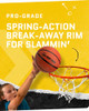 SKLZ PRO MINI INDOOR BASKETBALL HOOP OVER THE DOOR PORTABLE - BLACK/WHITE
