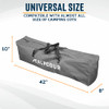 ALPCOUR CAMPING COT BAG FOR OUTDOOR CAMPING, TRAVEL AND BEACH COTBXLRB - BLUE New