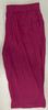 HUUEAY WOMEN'S PLUS SIZE CAPRI PANTS COTTON WIDE LEG CAPRIS - 2X-LARGE - MAROON New