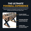 HATHAWAY FULLERTON 48-IN FOOSBALL TABLE - ‎DRIFTWOOD/BLACK