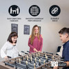 HATHAWAY FULLERTON 48-IN FOOSBALL TABLE - ‎DRIFTWOOD/BLACK