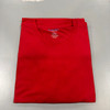 BLUE ICE PLAIN SHORT SLEEVES T-SHIRT - SIZE: MEN 2XL - RED New