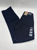 LEVI'S WOMEN'S 724 HIGH RISE STRAIGHT JEANS - 27X32 - SOFT BLACK New