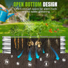 Sponvatt Raised Garden Bed -Outdoor Galvanized Large Metal Raised Gardening Box