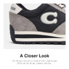 COACH WOMEN'S NON TECH ATHLETIC RUNNER SNEAKER SIZE: WOMEN 9 - BLACK/CHALK