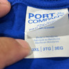 PORT&COMPANY TEAM OKEY-DOKEY - SIZE: MEN 3XL - ROYAL BLUE