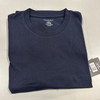 BLUE ICE PLAIN STRETCH T-SHIRT WITH SHORT SLEEVES - SIZE: MEN 2XL - NAVY New