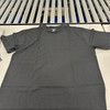 BLUE ICE PLAIN SHORT SLEEVE T-SHIRT - SIZE: MEN 2XL - BLACK New