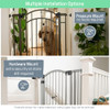 Summer Infant Extra Tall Decor Pet and Baby Gate, 4 ft, 4 in W, 3 ft tall