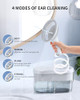 KAUGIC WATER POWERED EAR CLEANER ELECTRIC EAR WAX REMOVAL KIT FSA HSA E3-WHITE