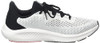UNDER ARMOUR MEN'S CHARGED PURSUIT 3 CHARGED MU WHITE/BLACK/RED SIZE 10.5