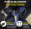 Bullseye Pro Tire Inflator Portable Air Compressor Car Tire Inflator - Blue Bullseye Pro Tire Inflator Portable Air Compressor Car Tire Inflator - Blue