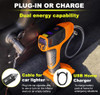 EMSON Bullseye Pro ASON TV Digital Tire Inflator 150 PSI with Gauge - Orange