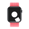 APPLE WATCH BAND BRAIDED SOLO LOOP45 MM SIZE 4 - GUAVA New