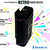 Bumpboxx Retro Pager Beeper | Outdoor Portable Bluetooth Speaker -Purple